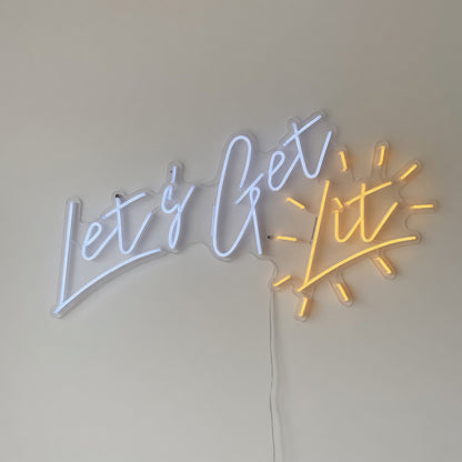 Let's Get Lit LED Neon Sign - Shineneon