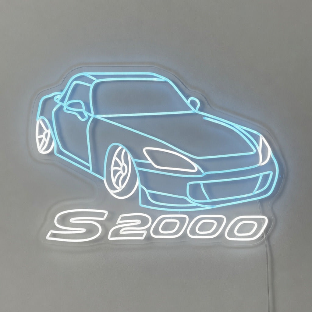 S2000 Sports Car LED Neon Sign - Shineneon