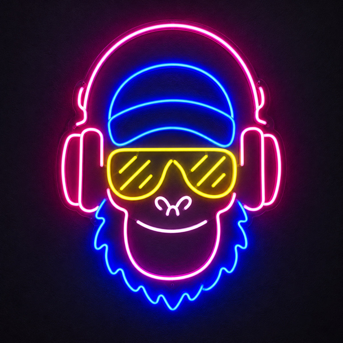 Music Monkey LED Neon Sign Wall Neon Signs - Shineneon