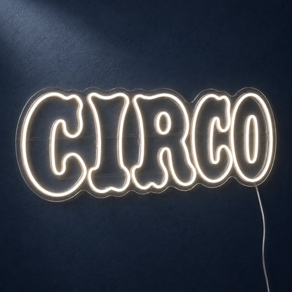 Circo Portuguese Circus LED Neon Sign, Dimmable Wall Light - Shineneon