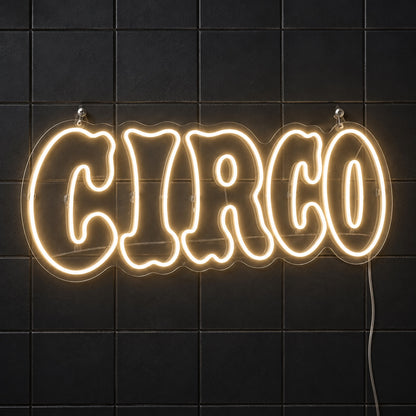 Circo Portuguese Circus LED Neon Sign Dimmable Wall Light Wall Neon Signs - Shineneon