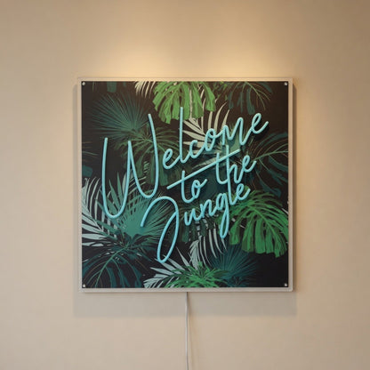 Welcome to the Jungle LED Neon Sign Printed Board - Shineneon