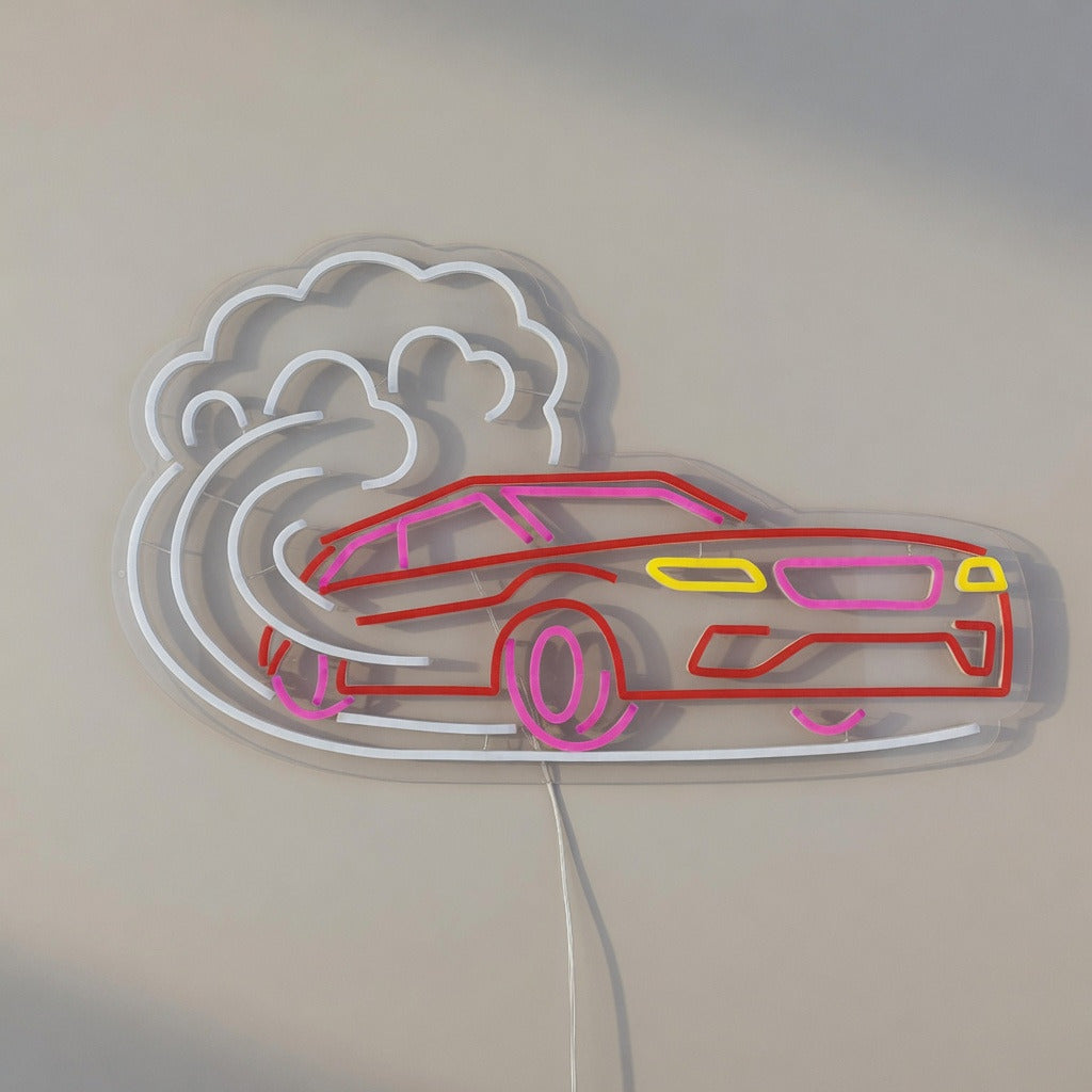 Car Increasing Speed LED Neon Sign - Shineneon