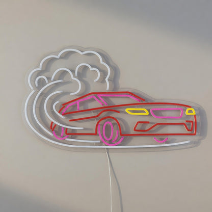 Car Increasing Speed LED Neon Sign - Shineneon