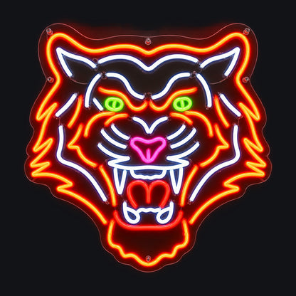 Tiger Head LED Neon Sign Wall Neon Signs - Shineneon