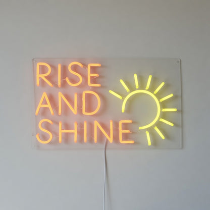 Rise and Shine LED Neon Sign - Shineneon