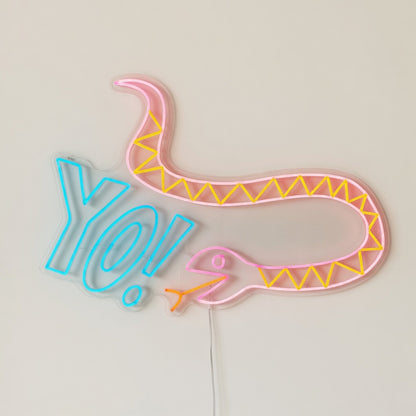 Greedy Snake LED Neon Sign - Shineneon