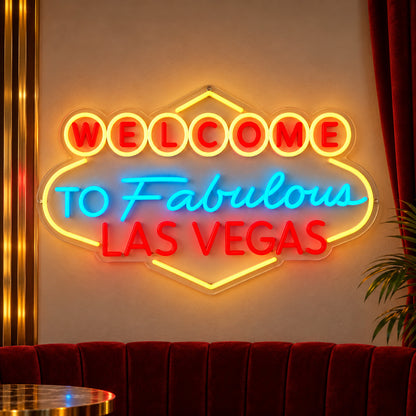 Welcome to Fabulous Las Vegas LED Neon Sign - Shineneon