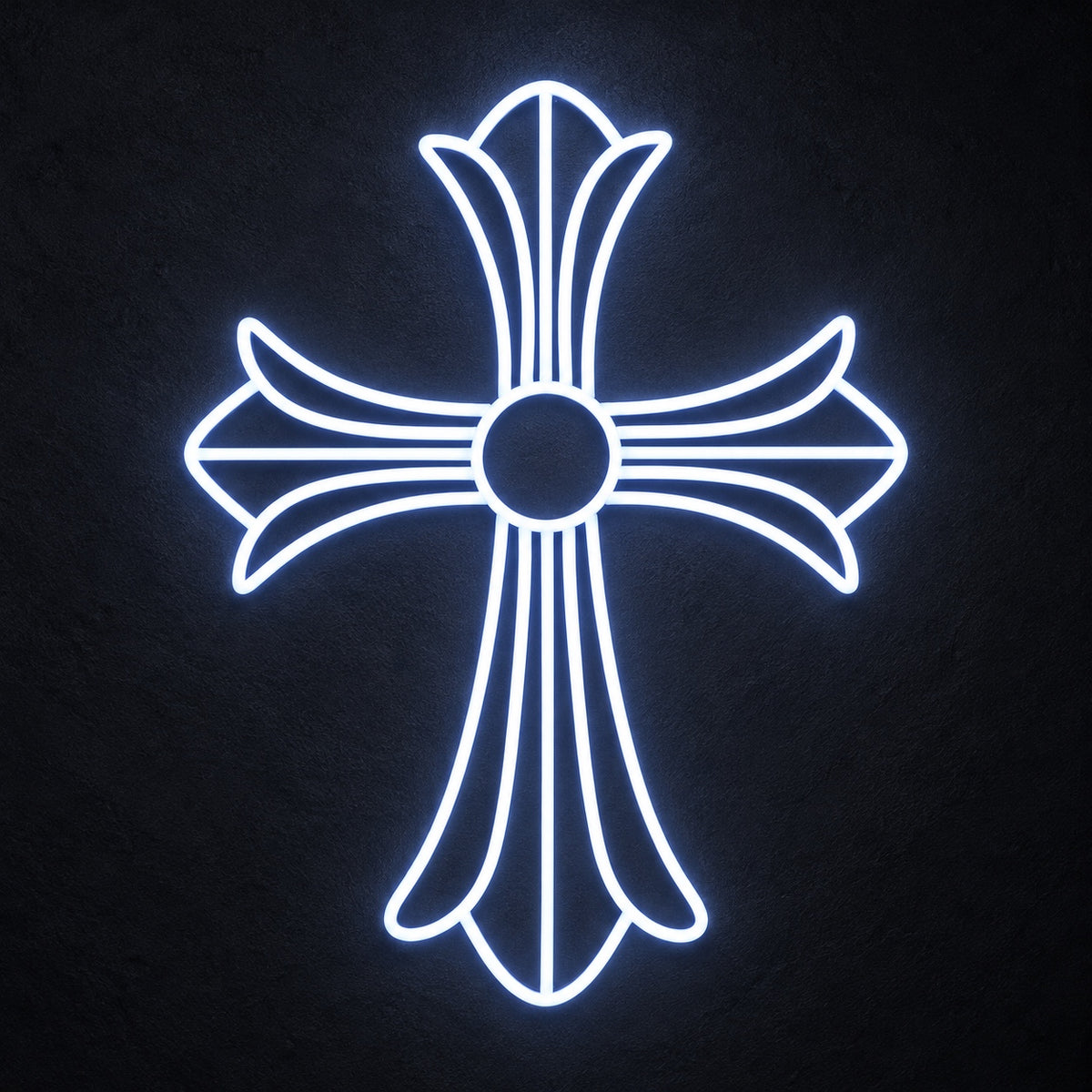 Cross Pattern LED Neon Sign Dimmable Wall Light Wall Neon Signs - Shineneon