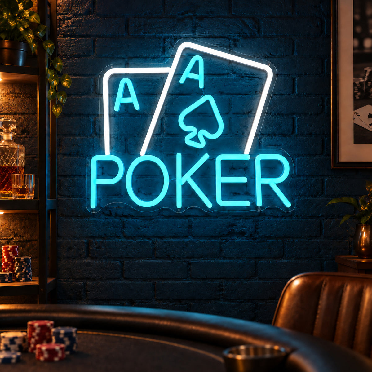 Poker Ace Card LED Neon Sign - Shineneon