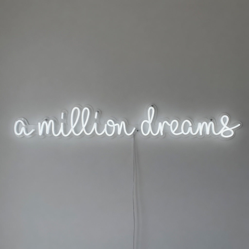 A Million Dreams LED Neon Sign Dimmable Wall Light - Shineneon
