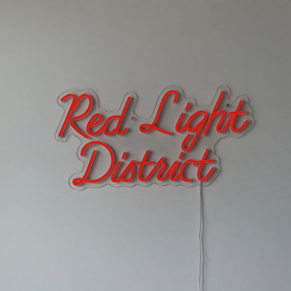 Red Light District LED Neon Sign - Shineneon
