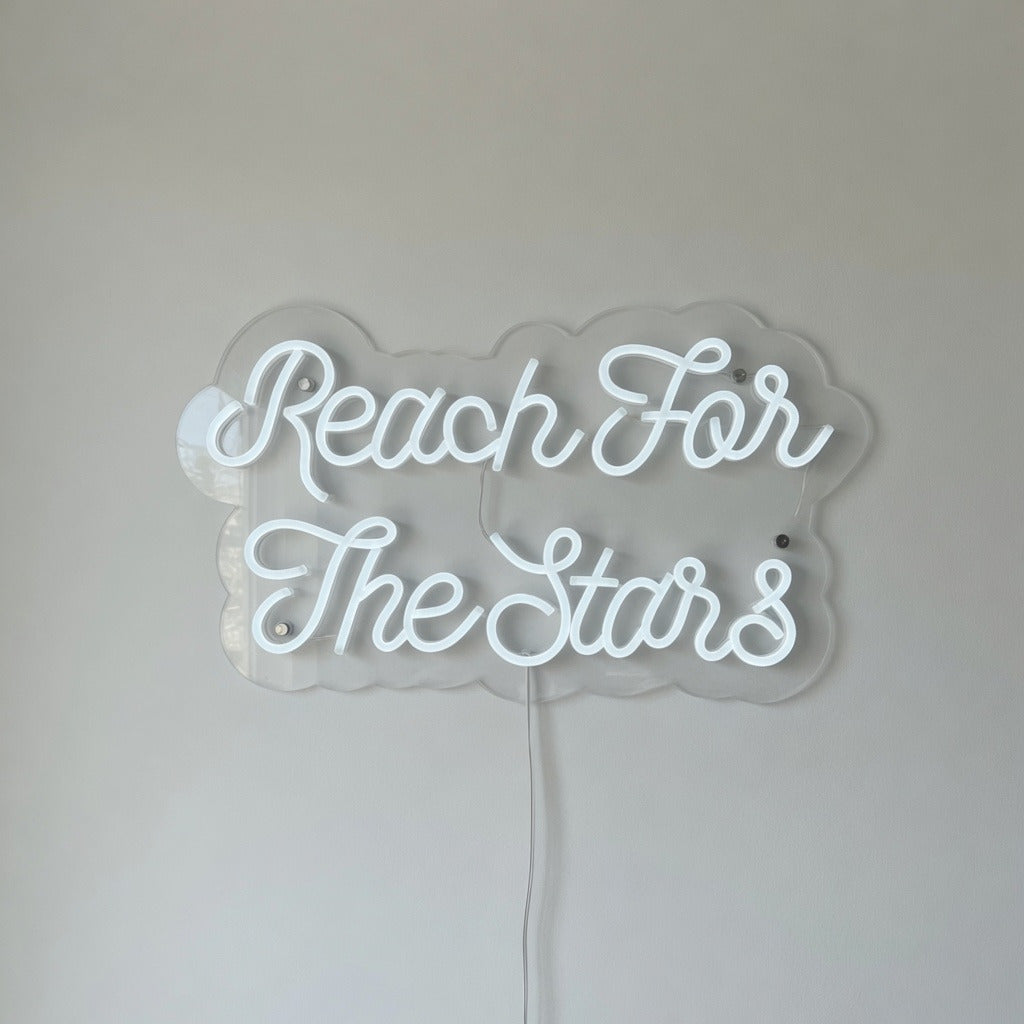 Reach for the Stars LED Neon Sign - Shineneon