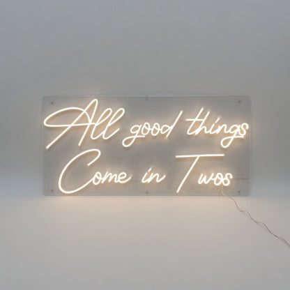 All Good Things Come to an End LED Neon Sign Dimmable Wall Light - Shineneon