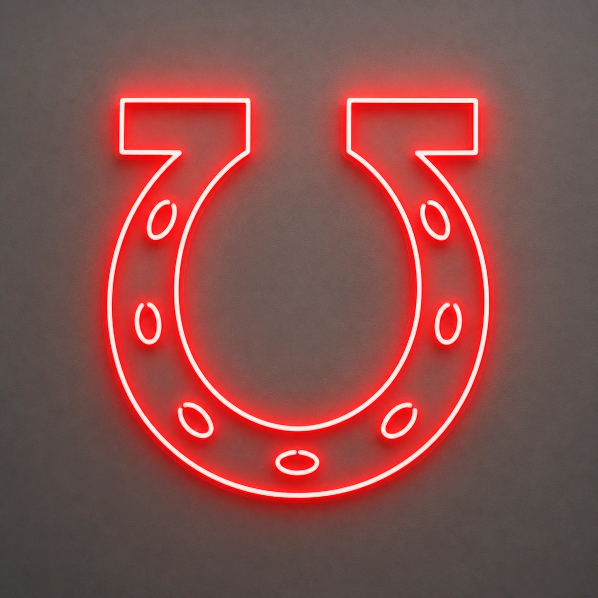 Open Horseshoe Curve Vintage LED Neon Sign Wall Neon Signs - Shineneon