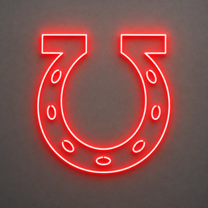 Open Horseshoe Curve Vintage LED Neon Sign Wall Neon Signs - Shineneon