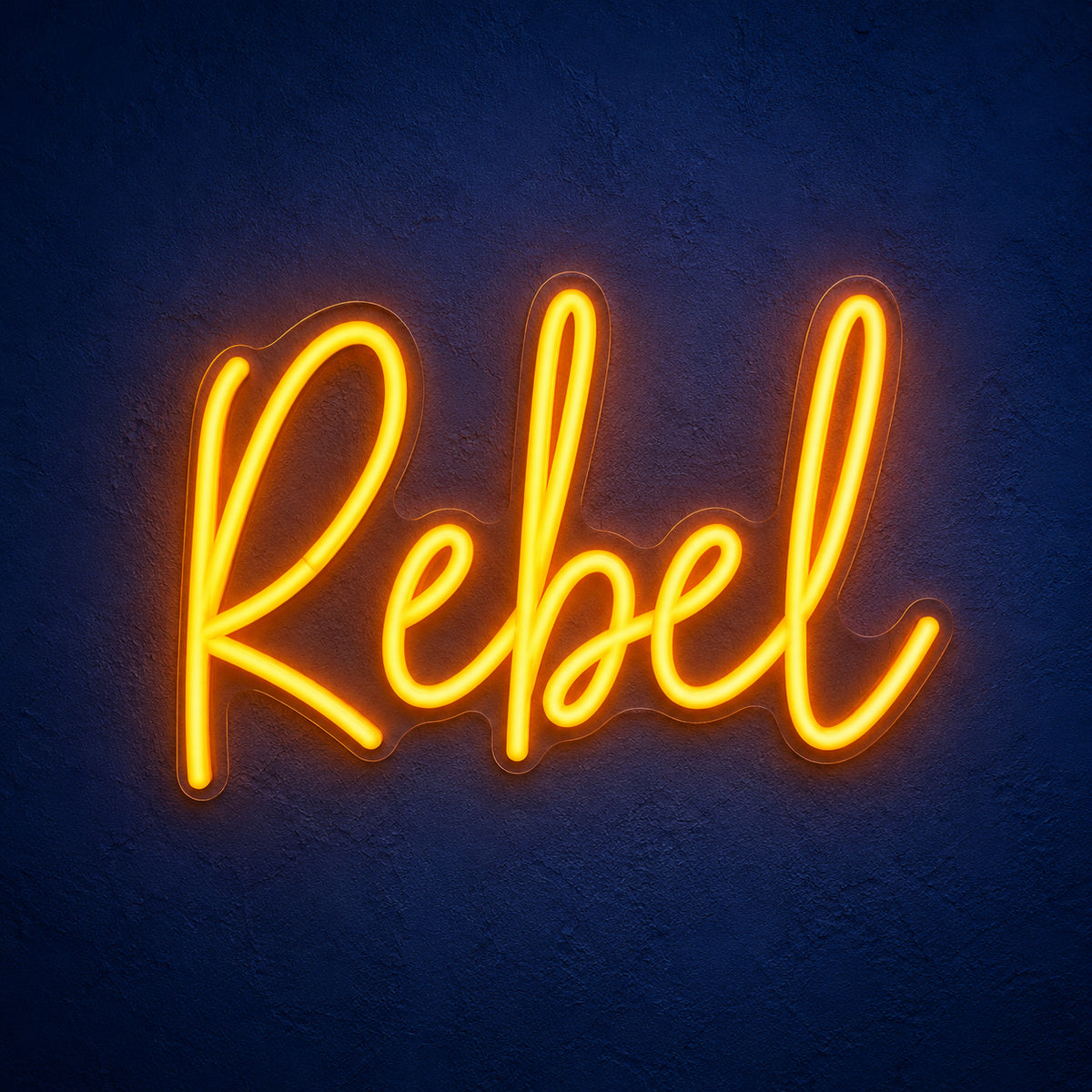 Rebel LED Neon Sign Dimmable Wall Light - Main Product Image