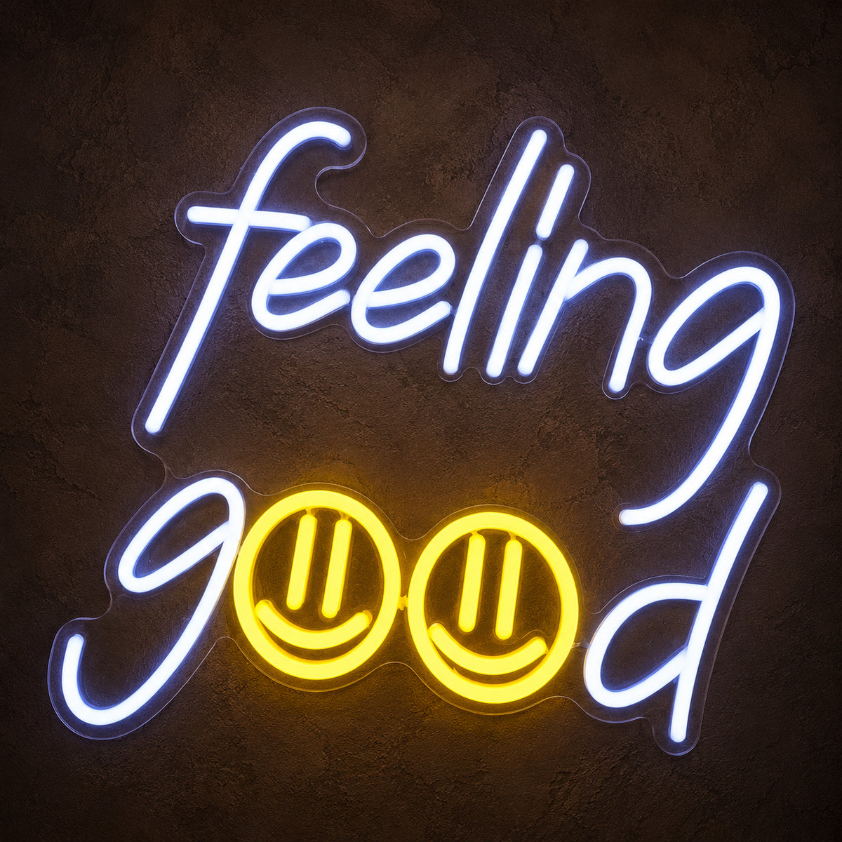 Feeling Good LED Neon Sign Dimmable Wall Light - Main Product Image