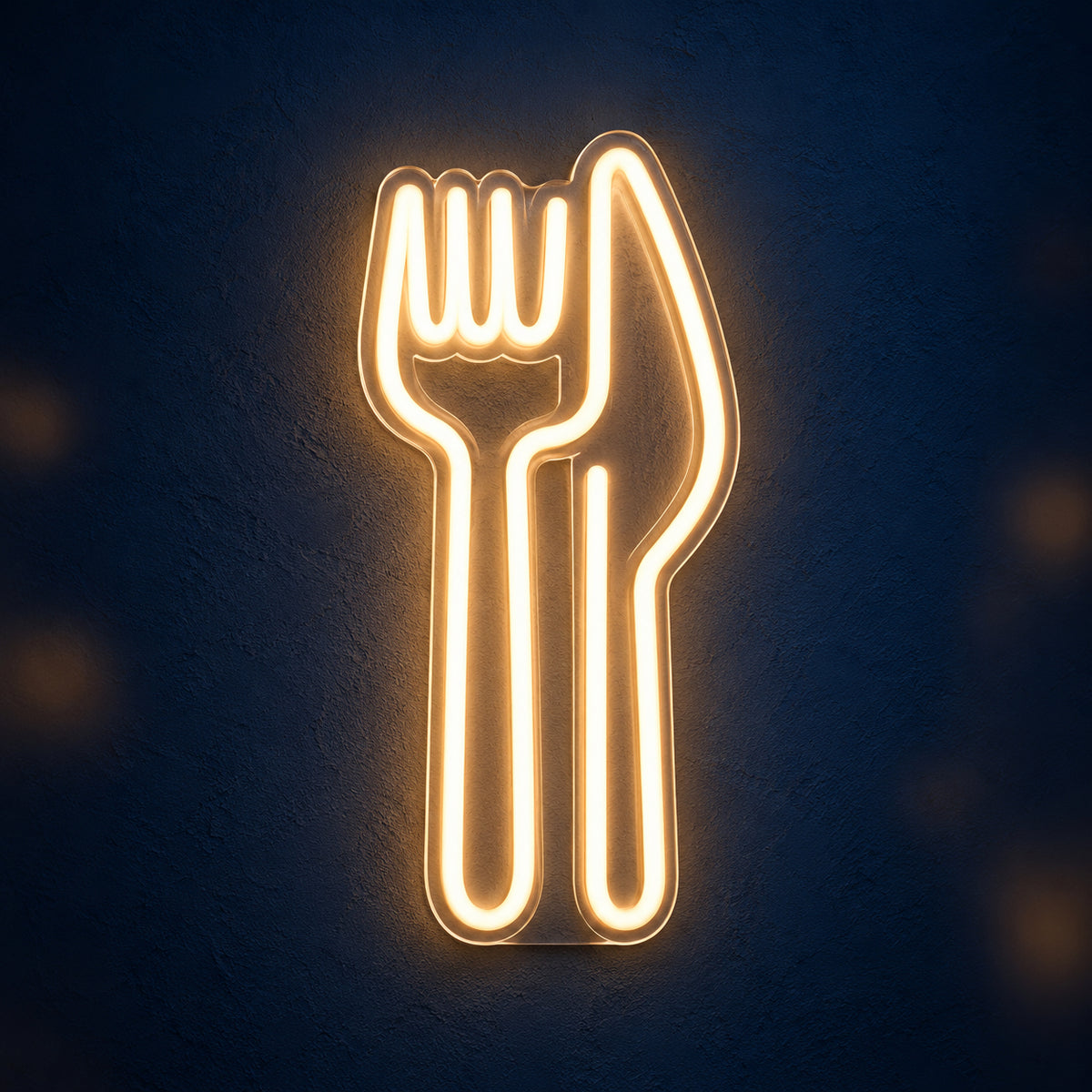 Knife and Fork Neon Sign - Main Product Image