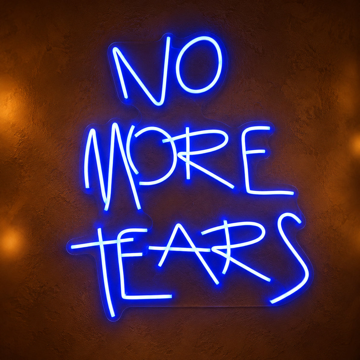 No More Tears LED Neon Sign Dimmable Wall Light - Main Product Image