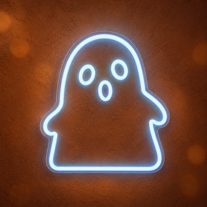Ghost Boo Halloween Neon Sign - Main Product Image