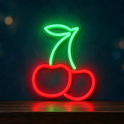 Cherry Neon Sign - Main Product Image