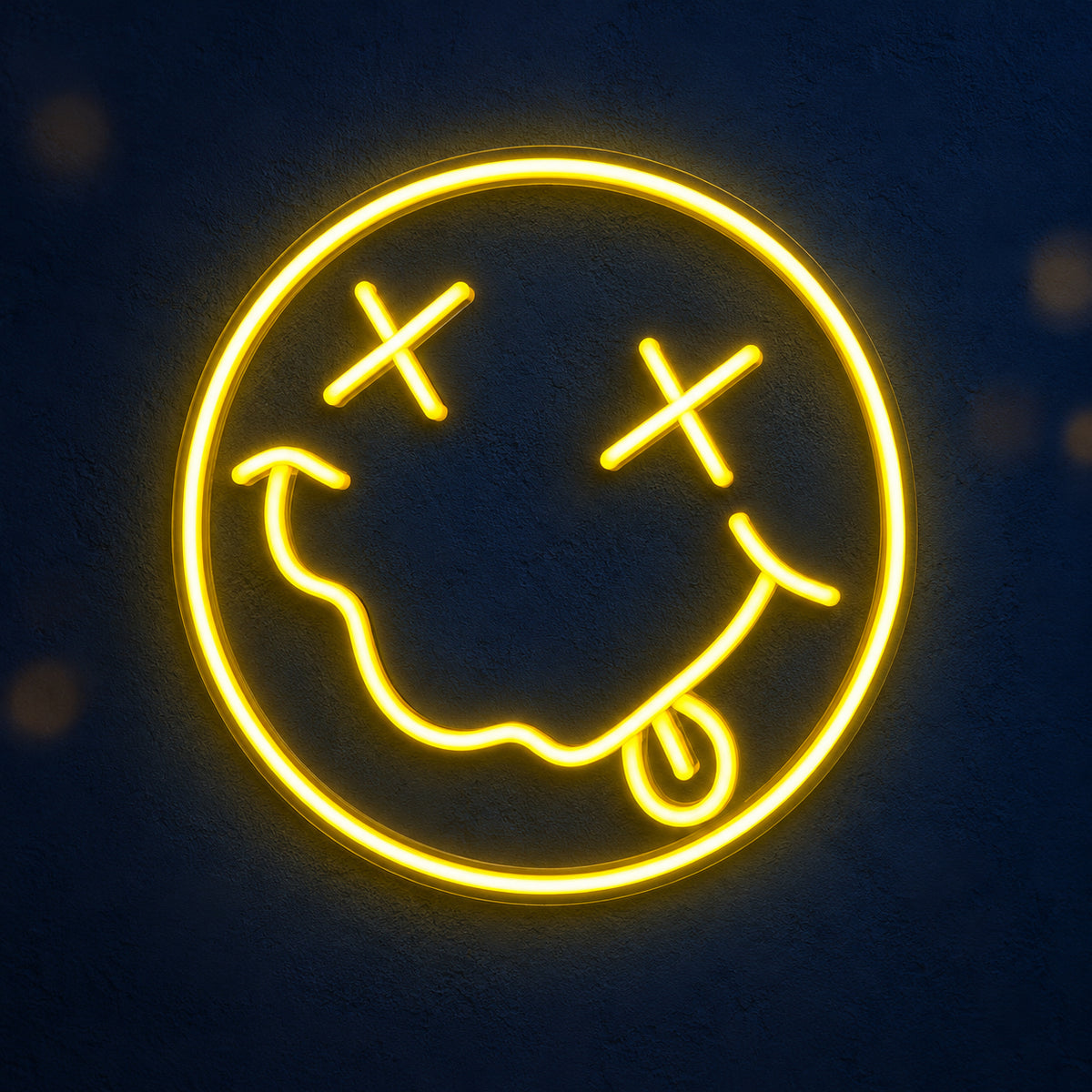 Nirvana Smiley Face LED Neon Sign Classic Smiley Design - Main Product Image