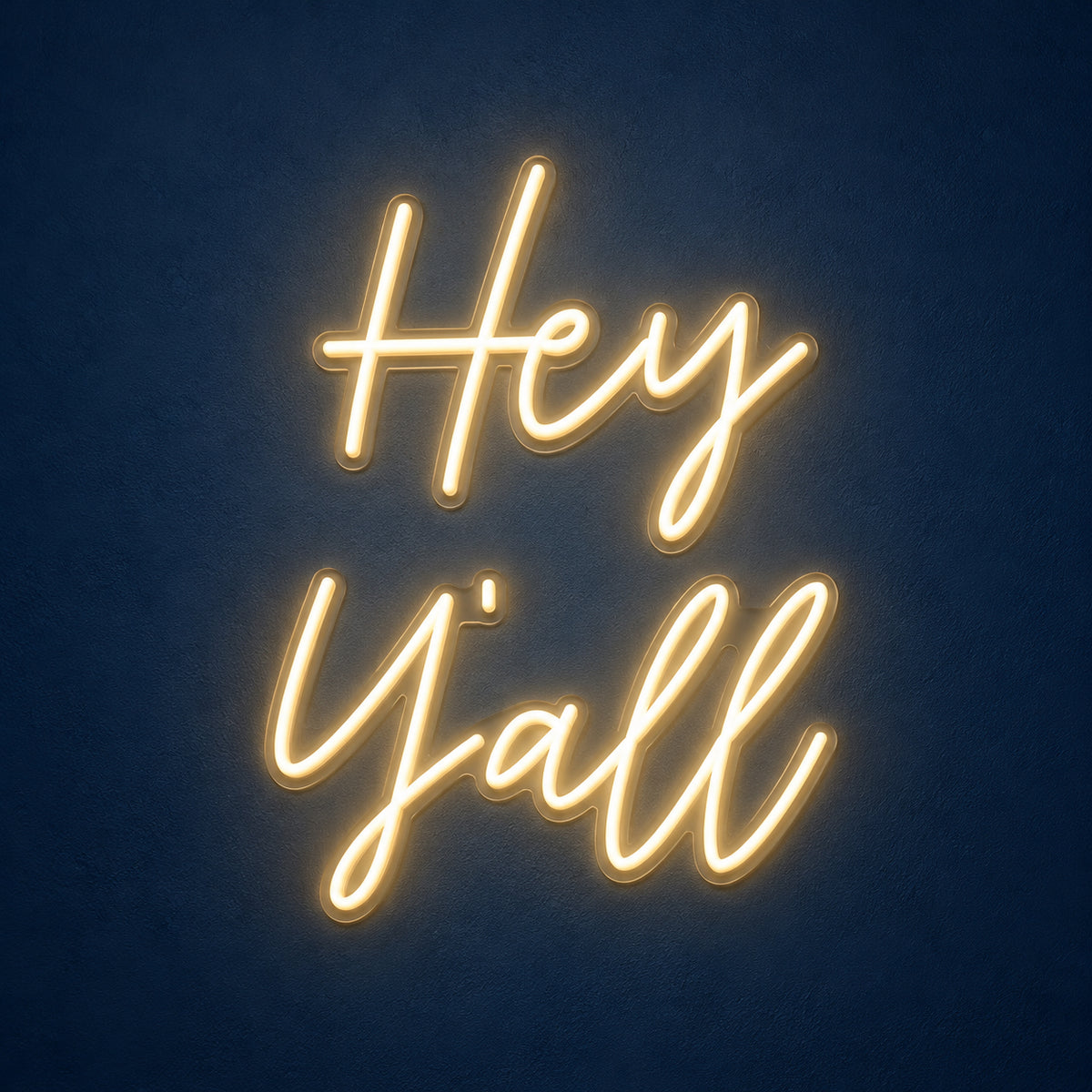 Hey Y’all LED Neon Sign - Main Product Image