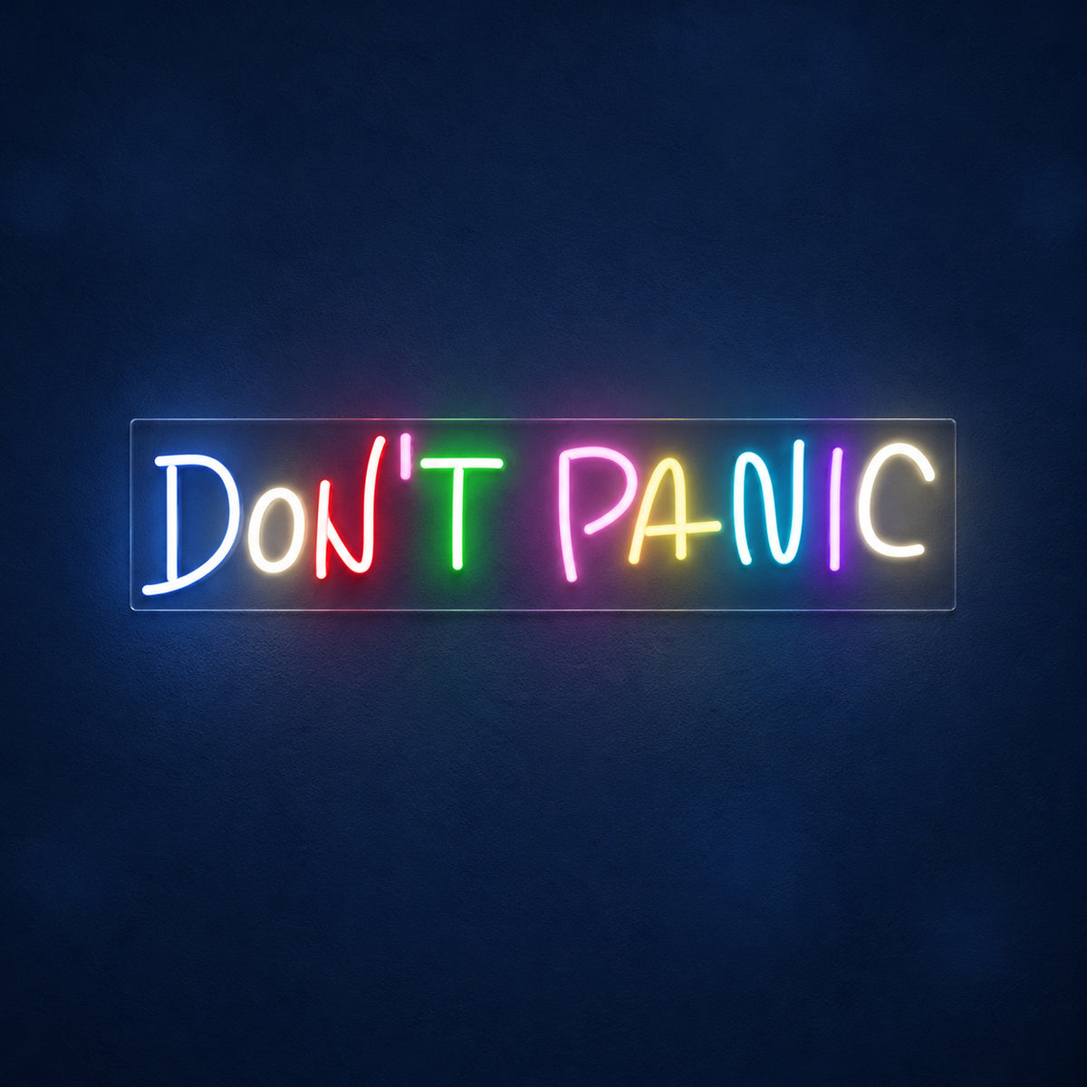 Don’t Panic Neon Sign - Main Product Image