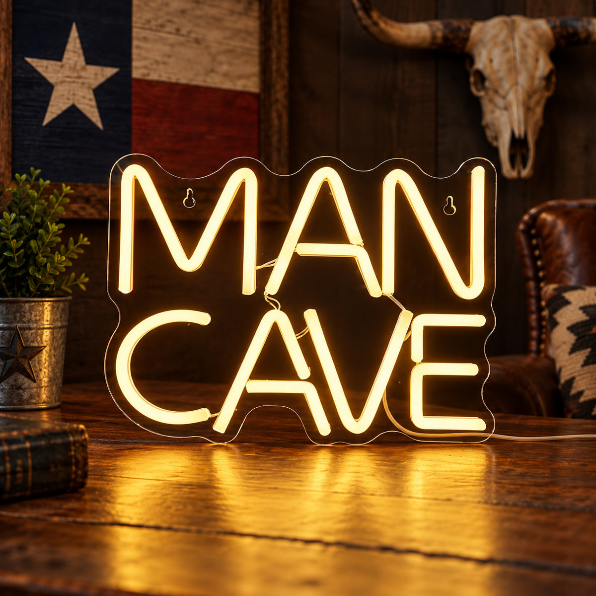 Man Cave LED Neon Sign Wall Neon Signs - Main Product Image