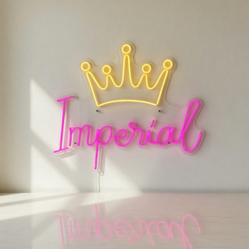 Imperial LED Neon Sign for Party Dimmable Backdrop Light - Main Product Image