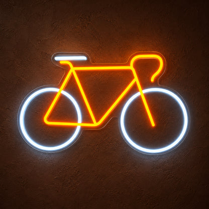 Bicycle LED Neon Sign Road Bike Line Art - Main Product Image