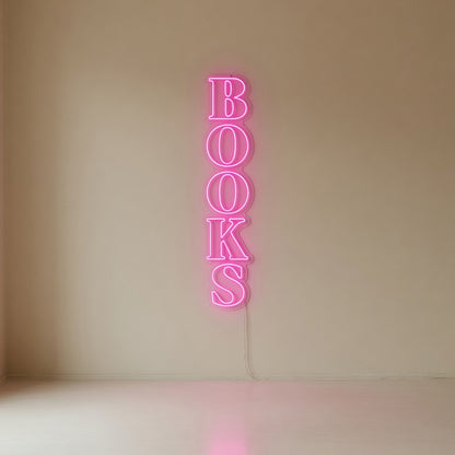 Books Neon Sign - Main Product Image