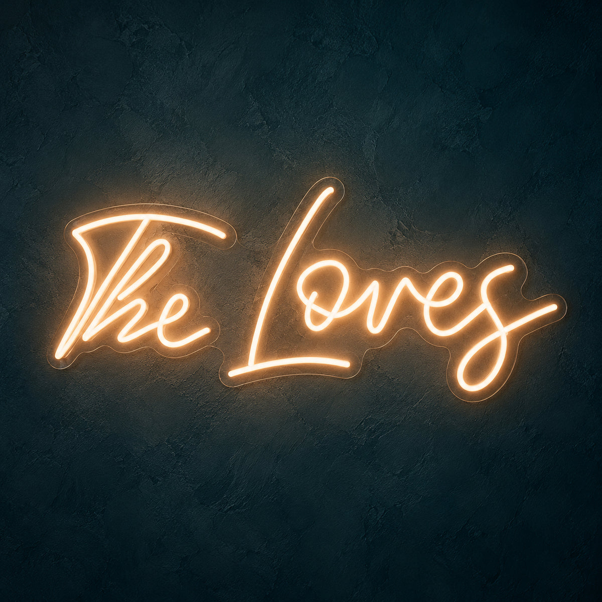 The Loves LED Neon Sign Dimmable Wall Light - Main Product Image