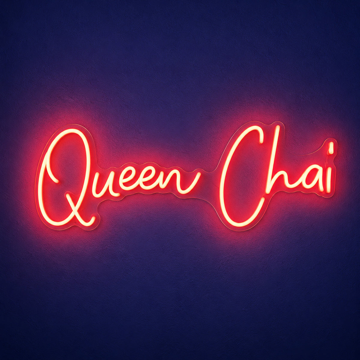 Queen Chai LED Neon Sign Dimmable Wall Light - Main Product Image