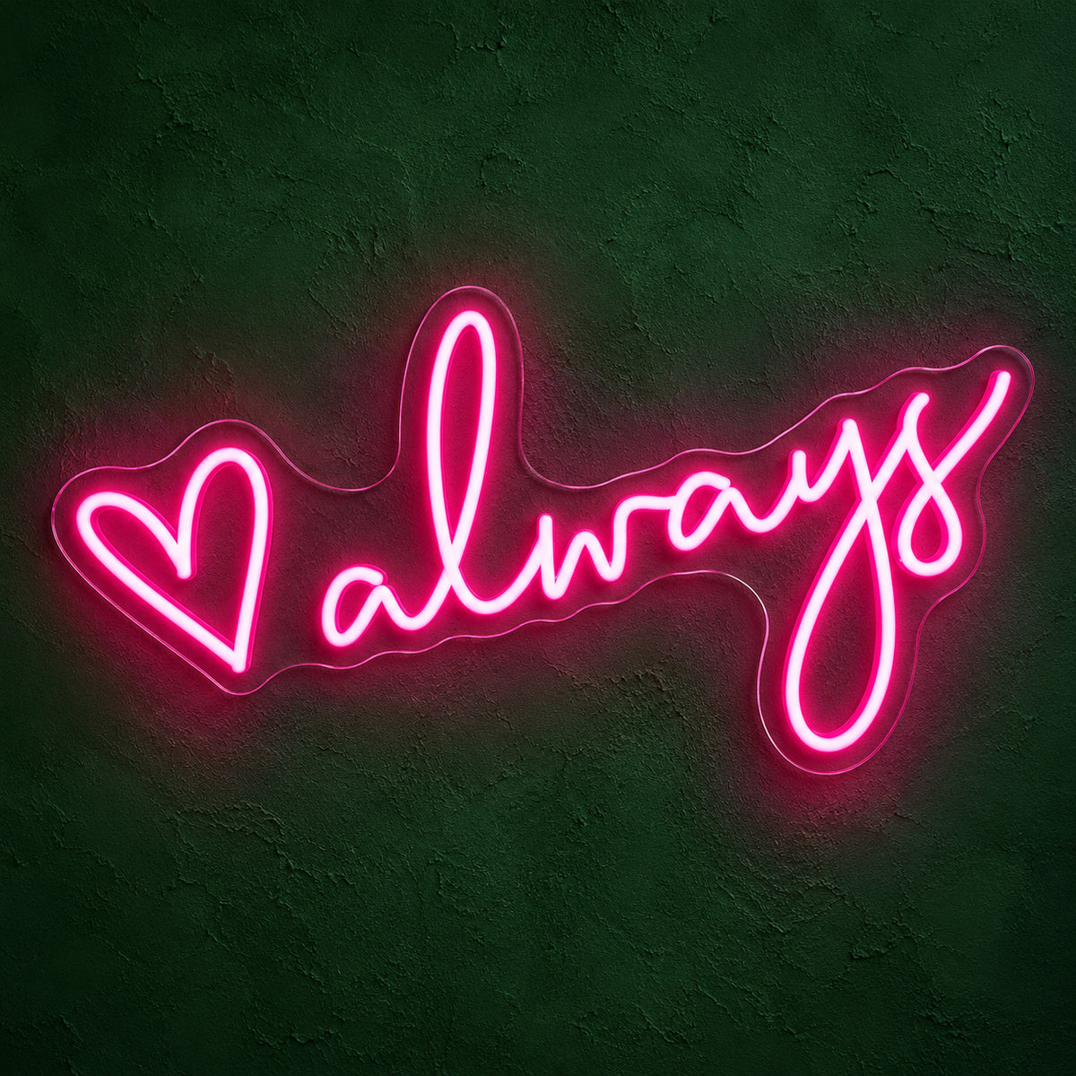 Always LED Neon Sign for Wedding Light Up Party Decor - Main Product Image