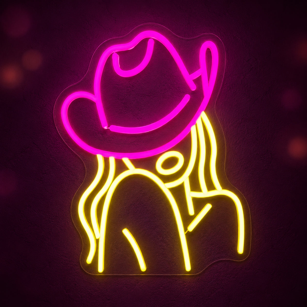 CowWomen LED Neon Sign Dimmable Wall Light - Main Product Image