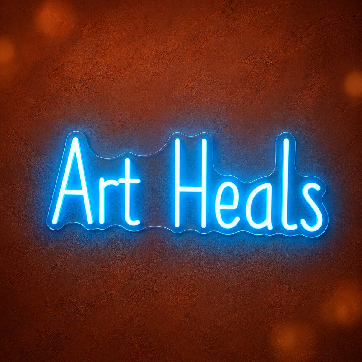 Art Heals LED Neon Sign Dimmable Wall Light - Main Product Image