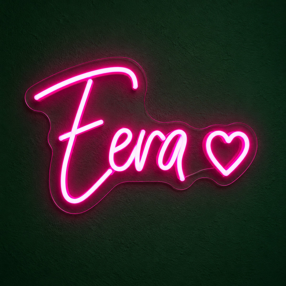 Eva Heart LED Neon Sign Dimmable Wall Light - Main Product Image