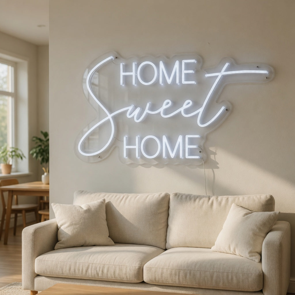 Home Sweet Home LED Neon Sign Modern Mixed Case Stack - Shineneon