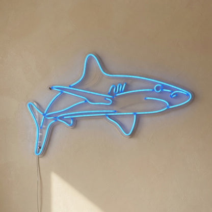 Shark LED Neon Sign Full Body Outline - Shineneon
