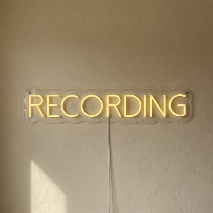 Recording LED Neon Sign - Shineneon