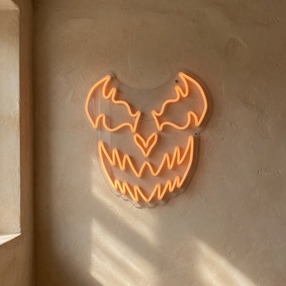 Scary Face Halloween LED Neon Sign - Shineneon