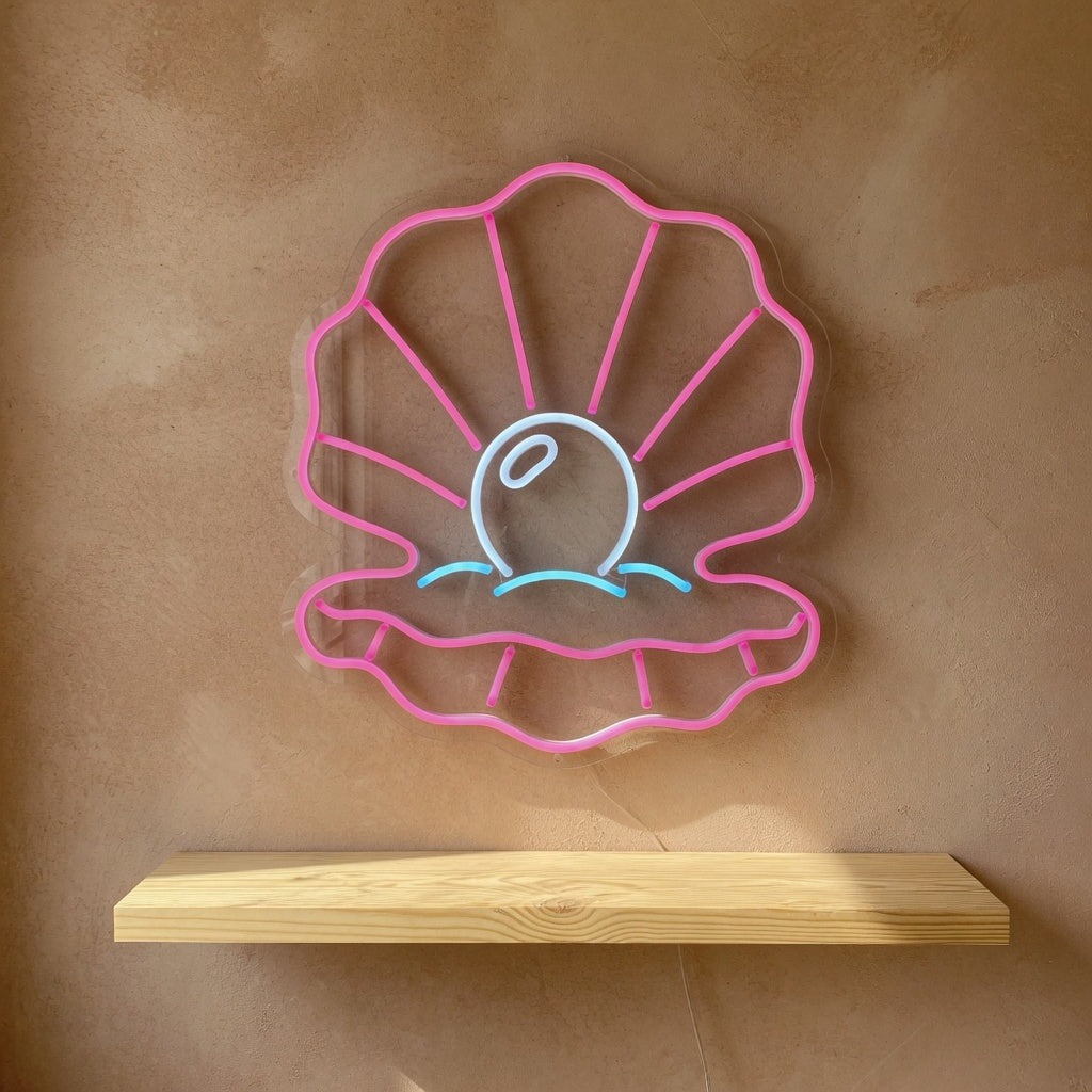 Pearl Sea Shell LED Neon Sign - Shineneon