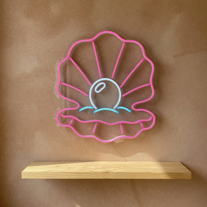 Pearl Sea Shell LED Neon Sign - Shineneon