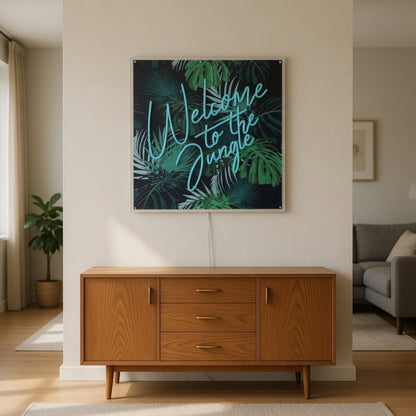 Welcome to the Jungle LED Neon Sign Printed Board - Shineneon