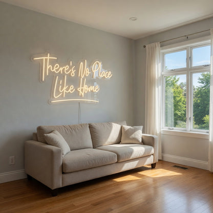 There's No Place Like Home LED Neon Sign Dimmable Wall Light - Shineneon