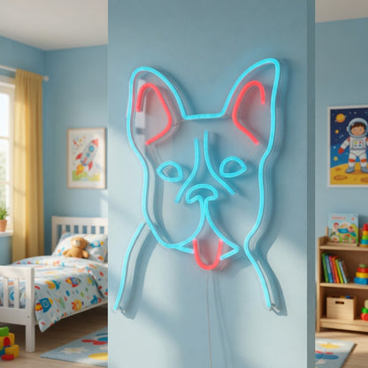 Puppy Love LED Neon Sign for Kids Room - Shineneon