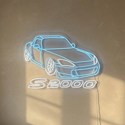 S2000 Sports Car LED Neon Sign - Shineneon