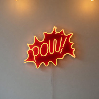 Pow LED Neon Sign Wall Neon Signs - Shineneon